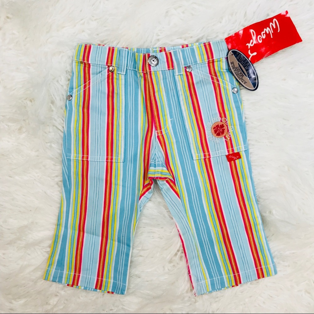 Whoopi Baby Striped Pants Summer Pool Party